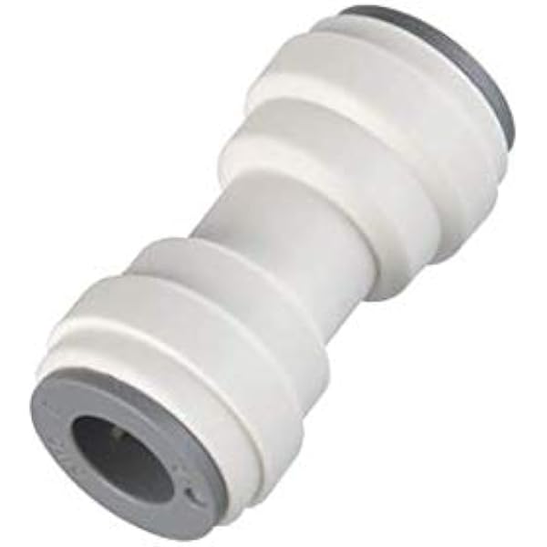 YZMSZ Push-to-Connect Reducing Tee Fittings For RO Systems - 5/16" To 1/4" To 5/16" OD, Pack Of 10