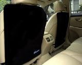 Kick Mats (2-Pack) + Travel Ebook - Premium Luxury Car Seat Back Protectors - Superb Protection From Kids Dirt, Scuffs &amp; Scratches - Easy To Install &amp; Clean - Extra Large Size Fits All Cars and SUVs