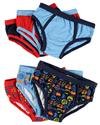 Bright Bots Boys Pants (Blue, 24 - 36 Months, Pack of 6)