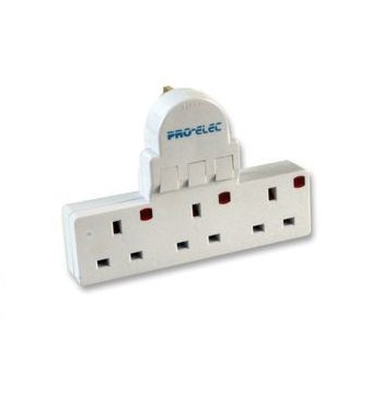 Preisvergleich Produktbild pro-elec 3 Switch Adapter Gang