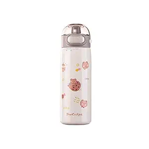 FunBlast Water Bottle for Kids, Hot and Cold Water Bottle -410 ml, SS 304 Water Bottle Hot and Cold, Stainless Steel Thermos Insulated, BPA-Free Hot and Cold Water Bottle for Kids