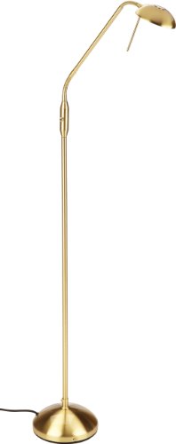 Preisvergleich Produktbild Trio Leuchten Stehleuchte in Messing matt, Dimmer, 4403011-08