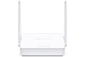 TP-Link Mercusys MW300D Modem Router 300Mbps Wireless ADSL2+, Configurazione Semplice, 3 Porte LAN, Compatibile con ADSL2+/ADSL2/ADSL, Ampia Copertura, Tasto WPS, Rete Ospiti
