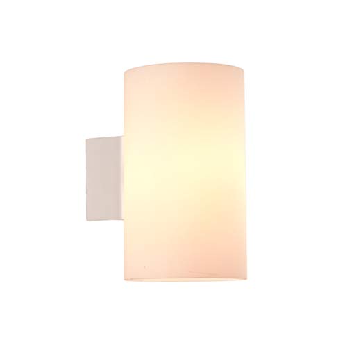 Preisvergleich Produktbild &Wohnzimmer Flur Schlafzimmer Wandleuchte LED Wandleuchte E14 Schlafzimmer Nachttisch Wandleuchte 3W Glas Lampenschirm Wandleuchte Wohnzimmer Gang Treppenhaus Wandleuchte&Kabellose Wandleuchte