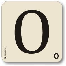 Bluebell Alphabet Coasters - Personalise Table Family Names Words (O)