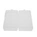 Pinzhi®2x 10 Grids Clear Acrylic Container Storage Box Case For 100pcs Nail Art Tips
