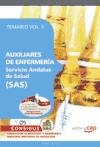 Image de Auxiliares de Enfermería Servicio Andaluz de Salud SAS. Temario Vol. II. (Colección 801)
