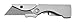 Produktbild EAB Pocket Knife, Stainless Steel Handle, Plain