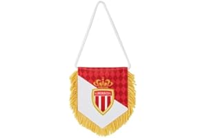 AS MONACO Fanion Collection Officielle ASM - Football - Taille 8 x 10 cm