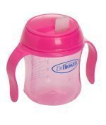 Dr Brown's Trainer Cup Soft Spout Pink 6oz/180ml