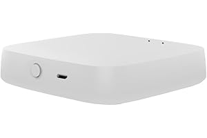MOES Zigbee Wireless Gateway HUB, Zigbee Bridge, con función de Mesh, Compatible con Smart Life/Tuya App, Protocolo Dual, WiFi&Zigbee