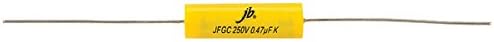 JB Capacitors JFGA 0.1uF 10% 630V Axial Metallized Polyester Capacitor