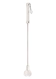 Ouch! Heart Leather Whip White