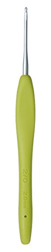 Clover 1050 Häkelnadeln Amour, Stahl, 2,00 mm, hellgrün - 3