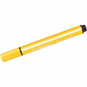 Preisvergleich Produktbild Stabilo 5 x Dreikant-Fasermaler Trio Scribbi gelb