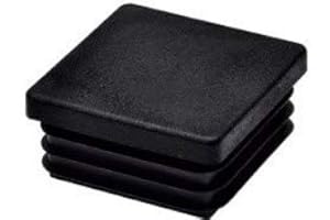 Riggatec end cap black for 50 x 50 x 3-5 mm square tube