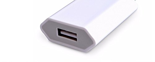 Amerikanische kanadische USB-Wand-Plug Charger USA und Kanada International Travel Adapter-Stecker fÃ¼r Apple iphone ipad, Samsung Galaxy, Smartphone, Tablet, Handy, Blurtooth Headset, Bluetooth Lautsprecher, E-Zigarette von KYWISSÂ® (Weiss)