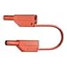 Produktbild Stäubli SLK425-E Sicherheits-Messleitung [Lamellenstecker 4mm - Lamellenstecker 4 mm] 1m Rot