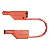 Preisvergleich Produktbild Stäubli SLK425-E Sicherheits-Messleitung [Lamellenstecker 4mm - Lamellenstecker 4 mm] 1m Rot