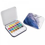 Daler-Rowney Aquafine Auquarellfarben für Unterwegs, 24 Stück