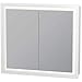 Produktbild Duravit Waschtisch l-cube Spiegel Einbauleuchte mit Licht 700 x 800 x 155