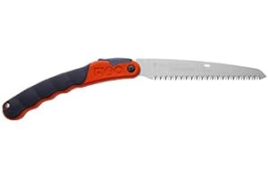 Serrucho F180 plegable de dientes grandes 143-18 de Silky, para paisajismo, jardinería y mantenimiento