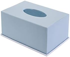GYPO Car Tissue Box Candy Color Rectangle Tissue Box Paper Pumping Box for Home and Car(Blue) Hotel Tissue Cover