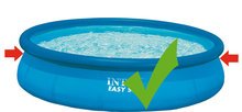 Intex 305×91 cm Swimming Pool Quick-Up Schwimmbecken Schwimmbad Planschbecken - 6
