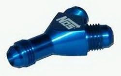 Nitrous Oxide Systems 17835 6AN 'Y' FITTING BLUE