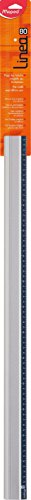 Maped M176080 – Schneidlineal Linea, 80 cm aus Aluminium, grau - 2