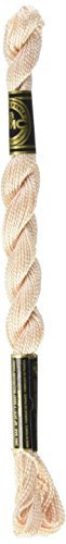 DMC 115 5-948 Pearl Cotton Thread, Very Light Peach, Size 5