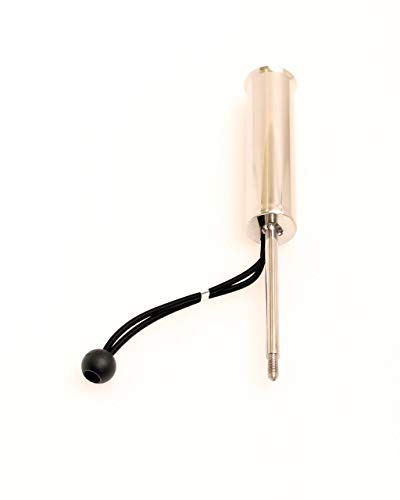 Parccurate Unisex - Erwachsene S-H-01 Schirmhalter01, Chrome, Schwarz, 30x4x4cm