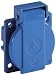 Produktbild ABL Sursum EB-Steckdose bl 1461150 IP54 Schraubanschlus Schutzkontakt-Anbausteckdose 4011721023090