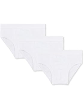 Sanetta Jungen Slip im 3er Pack 301100 weiss Gr.92