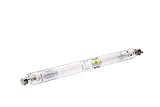laser kvant 20w 【DURADABLE】: fabricado con vidrio que contiene 80% de cuarzo, el tubo es sólido y duradero, la vida útil puede alcanzar 2500H-3500H en uso normal