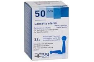 GENERICO Lancette pungidito sterili compatibili universali G33-2 confezioni 50 pz (100pz)