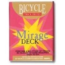 Carte Gaff Rosso E Bianco Carte Magiche Bicycle Gaff - Dorso Rosso Fronte Bianco