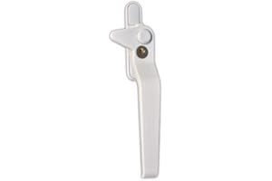 uPVC Window Handle Avocet Cockspur Window Handle, Right, 9mm Backset, White Double Glazed Avocet Cockspur uPVC Window Handles - White by HomeSecure