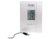 infactory Innen/Außen-Thermometer mit LCD-Display - 2