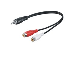 Preisvergleich Produktbild Y-RCA Adapter Cable 0.2M M / 2F