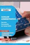 Image de Auxiliar Administrativo. Servicio Extremeño de Salud. Temario  Específico Vol. II (Colección 829)