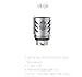 Produktbild SMKVP TFV8 - V8-Q4 Verdampferköpfe(3er Pack)