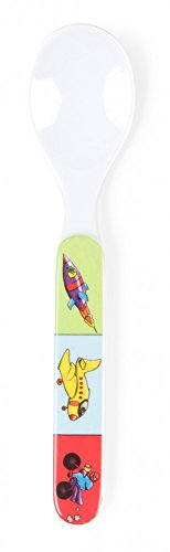 Bieco 04-000 – Kinder Ess Set, 5-teilig, Geschirr Set, Bunte Fahrzeuge, Prinzessin, Beach Teddy, Teddy Girl, Arche Noah, Zoo - 6