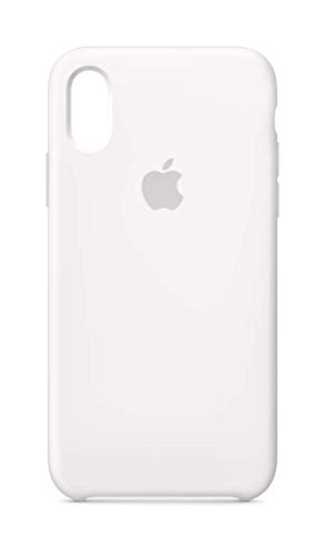 Apple Silikon Case (iPhone XS) - Weiß Apple Silikon Case (iPhone XS) - Weiß