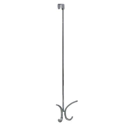 InterDesign 31370EU Axis Easy Reach 4er-Haken zum Hängen über die Tür, chrom