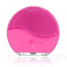 Ventuos - Face Massager Silicone Face Scrubber Facial Massager Machine Face Vibrating Massager Face Massager for Women Waterproof Rechargeable Deep Cleaning for All Skins- Multi Color