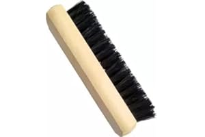 ANRTC Shoe Polishing Brush With Wooden Handle High Shine Polish Buffing Brushes For Traditional Colour With Natural Bristles Ideal For Leather Shoes Boots Suede and Canvas