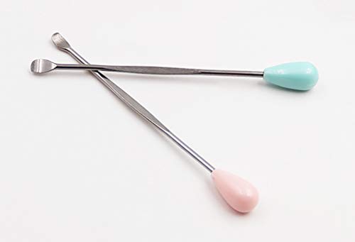 Cure-Oreilles en metal avec poignée. Haute-Qualité Inox Nettoyage des oreilles