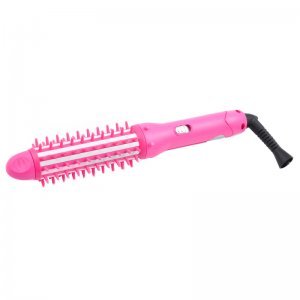 Denshine Hair Brush Straightener Flat Iron Hair Curling Tongs Curler Machine