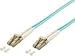 Produktbild Equip LWL Patch cord LC/LC 50/125µ OM3 2m türkis